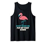 Photo Gallery divertente fenicottero di poppa "don t make me put my foot down" da donna canotta Photo Gallery divertente fenicottero di poppa "don t make me put my foot down" da donna canotta