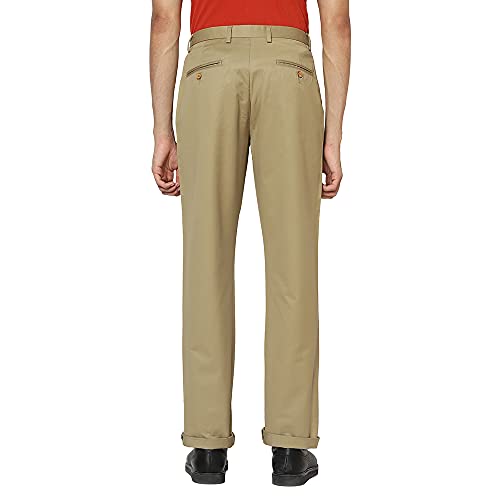 Image of Blackberrys Men's Cotton Slim Fit Casual Trousers