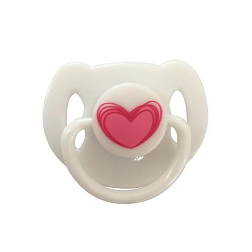 Generisch Dolls Simulación Chupete - Imán Baby Doll Chupete | Juguete infantil para juegos de rol, accesorios de alimentación, accesorios para casa de muñecas para niños, niñas