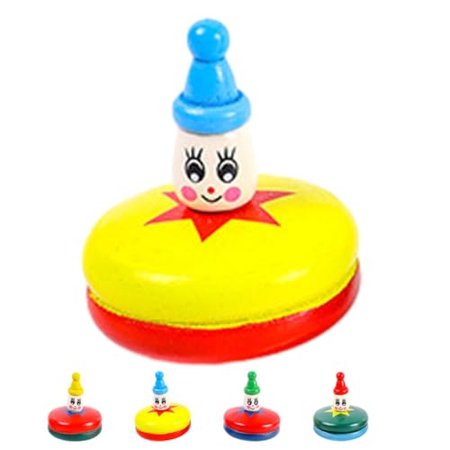 Abaodam Portable Gyroscope Toy Gyro for Kids Fun Gyro Toy Wooden Fidget for Teens