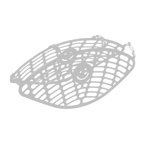 Vaveren Bike Rear Wheel Net Mesh, Foot Guard Lightweight Guardrailt Baffle, Rear Seat Protect, White