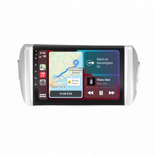 Radio coche 2 DIN para Toyota REIZ Mark X 2009-2019 con Carplay y cámara trasera