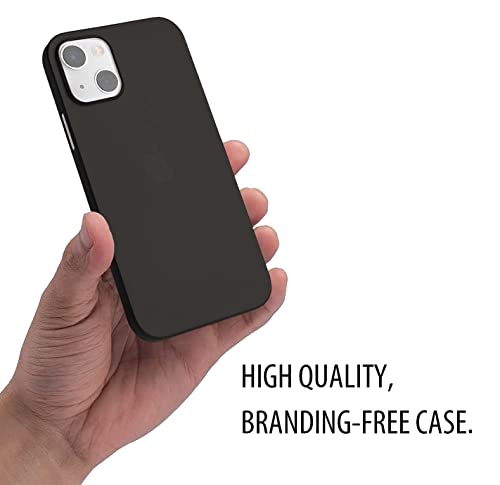 Image of ExpressB for iPhone 16 Case Back Cover | Zero Drop Protection | Perfect for Minimalists | Ultra Thin Anti Scratch Matte Finish Case for iPhone 16 (Black)