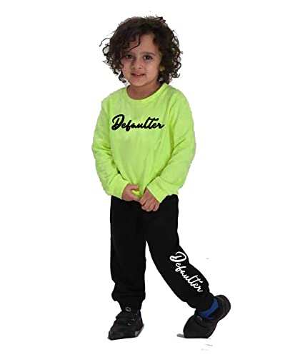 Patche Kids Combo Set for Boy and Girls Winterwear and Casual Top and Bottom/Track Pant