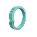 QALO Women's Pacific Opal Peak Stackable Silicone Ring Size 07