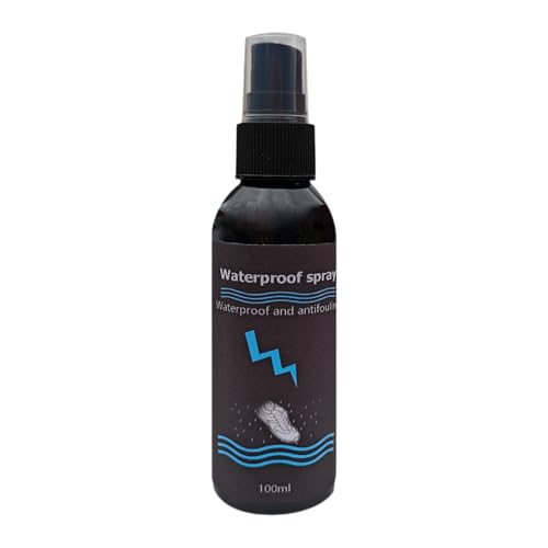 Spray impermeabilizzante per scarpe, 100 ml, spray protettivo per scarpe, antipioggia e antimacchia, agente protettivo per scarpe da ginnastica in pelle, tela, tende da esterno