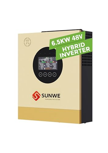 Image of Hybrid Solar Inverter 6.5KW 48V | Single Phase | Parallel Support | Transformerless | On-Grid Off-Grid | Batteryless | Grid Export | WiFi | Supports Lithium & Lead-Acid | 2 Years Warranty