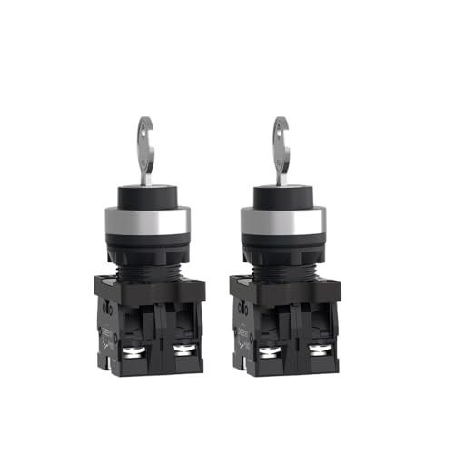 Bouton clé XA2 XA2EG21 ouverture 22mm 2ème vitesse 1 pièce