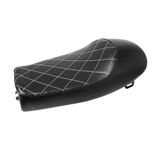 Asiento de sillín de joroba con acabados premium para motos XS650 y SR500