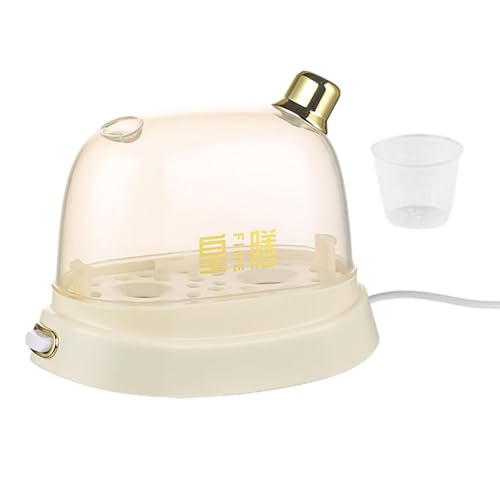 Cocedor de Huevos Eléctrico - Máquina para Hervir Huevos Duros, Vaporizador de 120W 220V | Accesorios de Cocina de Calentamiento Rápido, Hervidor Multifuncional para Huevos en Casa