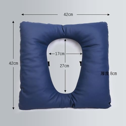 Coussin de siège de toilette étanche avec sangles de fixation - 2
