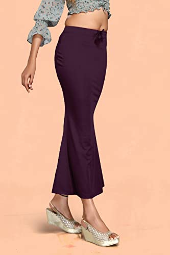 Image of J B Fashion Women's Lycra Full Elastic Saree Shapewear Petticoat (S-01-06)