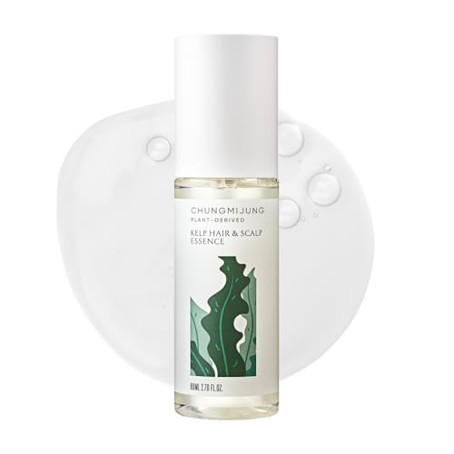 CHUNGMIJUNG Kelp Hair & Scalp Essence, Rich Moisture and Nutrition, Strengthen the Scalp and Hair, Laminaria Japonica Extract (Kelp), All Types, Korean Skin Care, 5.7 fl.oz. / 80ml