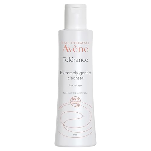 EAU THERMALE AVENE Tolerance Extremely Gentle Cleanser – Rinse-Free Facial Cleanser for Hypersensitive & Allergy-Prone Skin- Fragrance-Free & Dermatologist Approved- 200m