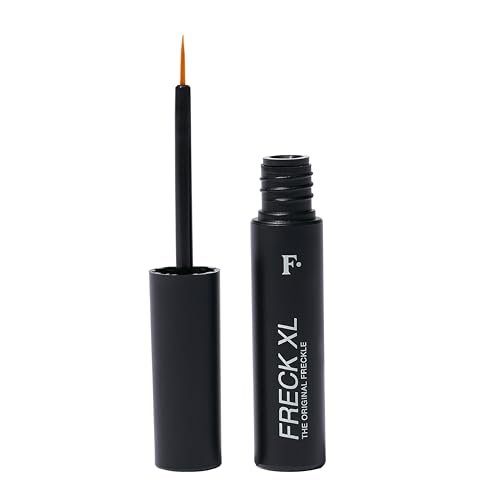 Freck XL Freckle Pen 3.15ml | Original Faux Freckles Makeup Buildable Natural Sun-Kissed Finish Long-Lasting | Clean Vegan Formula Ultra-Fine Brush Tip | Light/Medium Skin Tones