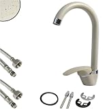 Trade Shop - MISCELATORE CANNA ALTA AVENA ESY_52943 DOPPIO FORO MONOCOMANDO RUBINETTERIA -