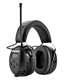 PROHEAR 033 Upgraded Bluetooth Hearing Protection AM FM Radio Headphones, 31SNR Noise Reduction Ear Muffs with Long-Lasting Stable Rechargeable Battery, 50 Hrs for Mowing Snowblowing, Black
