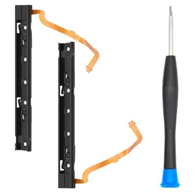 MMOBIEL Soporte de metal para carril de deslizamiento lado derecho e izquierdo 2 pzas. Compatible con la consola Nintendo Switch. Incluye destornillador de tres puntas | Ya disponible en tu tienda friki favorita! En mundofriki.es! MMOBIEL Soporte de metal para carril de deslizamiento lado derecho e izquierdo 2 pzas. Compatible con la consola Nintendo Switch. Incluye destornillador de tres puntas | Ya disponible en tu tienda friki favorita! En mundofriki.es!