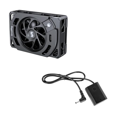 SmallRig TEC Camera Cooling Fan for Sony and DC5521 Dummy Battery