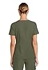 Healing Hands Women's Tops V-Neck Scrub Top Tuck-in with Welt Chest Pocket HH755, XS, Olive #2