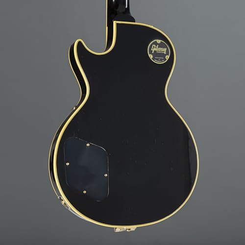 Gibson 1957 LP Custom Bigsby 3PU VOS Ebony #731159 – Guitare Électrique Personnalisée - Les Beatles, Paul McCartney, John Lennon, RIngo Starr, George Harrison Gibson 1957 LP Custom Bigsby 3PU VOS Ebony #731159 - Guitare Électrique Personnalisée – Image 8