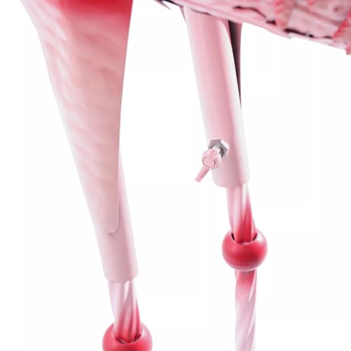 Image of 3 Pack Flamingo Ornament,Flamingo Garden Statues and Sculptures,Metal Birds Yard Art Outdoor Statue, Red Pink Flamingo Lawn Ornaments for Home, Patio, Backyard Decor