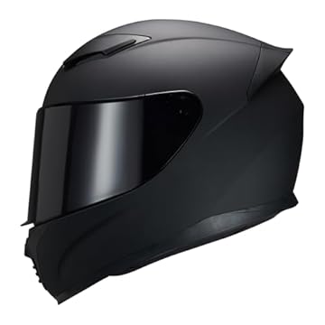 motorcycle helmet black visor