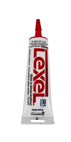 Sashco Inc 13033 6 Pack 5 oz Lexel Adhesive Caulk White miniatura 1