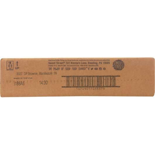 Sweet Street Honduran Chocolate Manifesto Brownie, 2.8 Ounce - 48 per case.