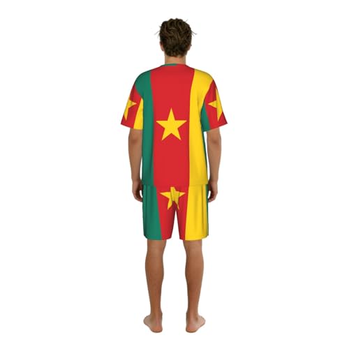 Pyjama Cameroun doux vêtement de nuit respirant confortable