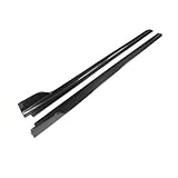 KYTBZ Real Carbon Fiber Car Side Skirts Bodykit Compatible for Toyota GT86 Compatible for Subaru BRZ 2017 2018 2019 2020 2021 Bumper Side Skirt Cover
