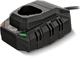 NA-1 Caricabatterie Parkside 12V 2,4 A, con interruzione Automatica della Carica e indicatore di Carica LED, Compatibile con Tutte Le batterie della Serie Parkside X 12 V Team, spegnimento Automatico