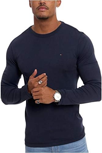 Tommy Jeans Herren Langarmshirt TJM Original Baumwolle