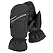 Oscar Jacobson Unisex Mittens Comfortable Casual Gloves, Black, One Size