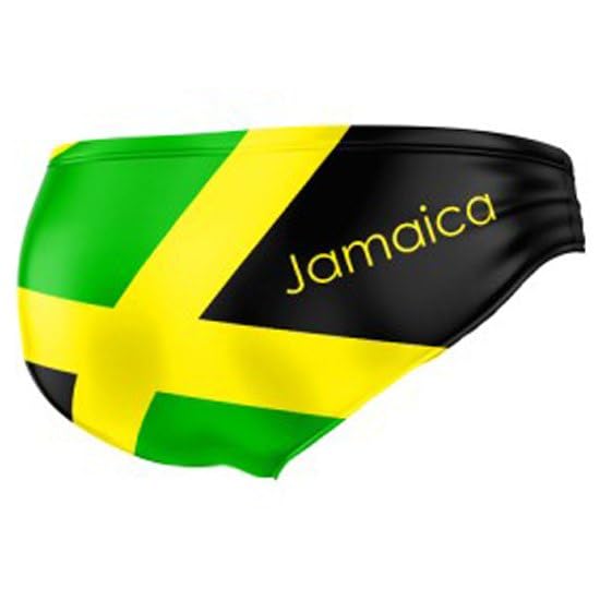 TurboTronic By Z-LINE Turbo Jamaica Swimming Brief 5-6 Years