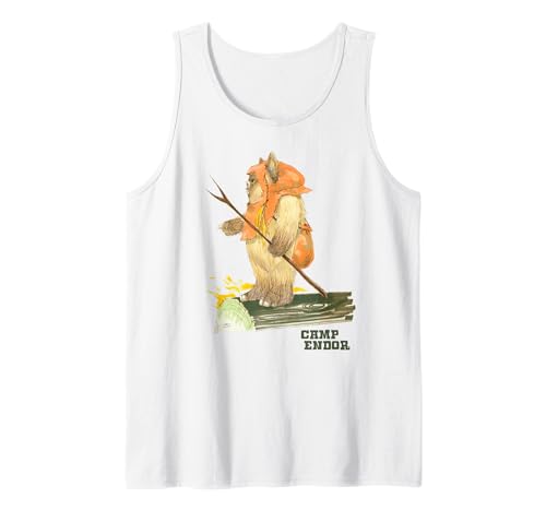 Débardeur geek Star Wars Ewok Camp Endor tank top en tissu léger