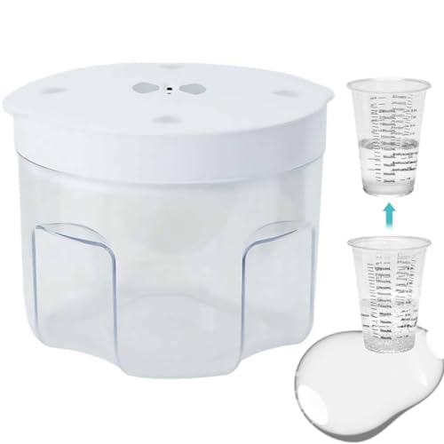 Resin Bubble Remover 5-10 Min Quickly Remove Bubbles 2L 95kPa Vacuum Degassing Chamber Compact Resin Airless Machine for Epoxy, UV Resin, Silicone, Art Resin Mold Casting, Jewelry Making (UK)