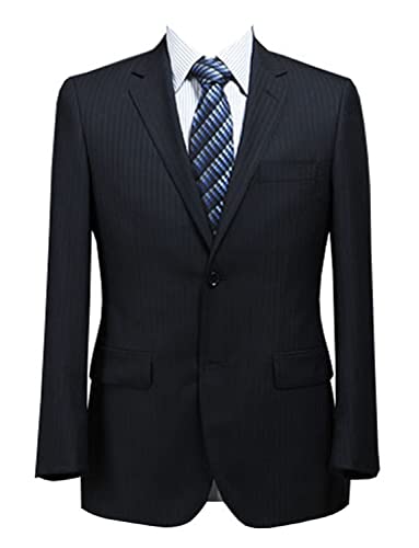 Blazer chevrons rayure haut de gamme avec son notch revers élégant