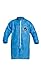 DuPont ProShield 10 Disposable Frock with Mandarin Collar, Elastic Cuffs, Front Zipper Closure and Serged Seams, Blue, X-Large, 30-Pack