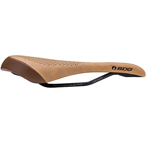 Sdg Components, Allure V2 Lux-Alloy, Saddle, 260 X 140Mm, Women, 245G, Brown #TOP2