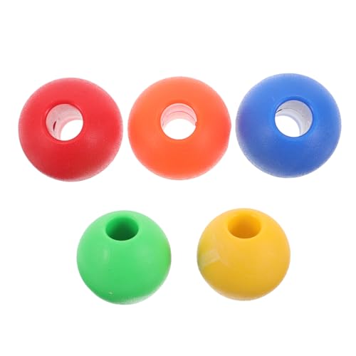 CORHAD Climbing Rope with Large Hole Beads for Boys and Girls Swing 5pcs DIY Handmade Bead Accessory Pack