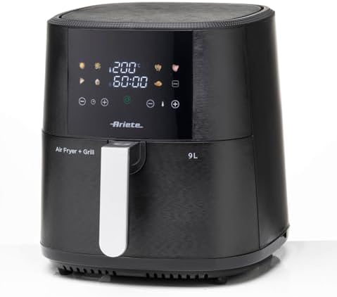 Ariete 4630/10 Friggitrice ad aria 9L, 1500 W, Capacità 9L, Capac...