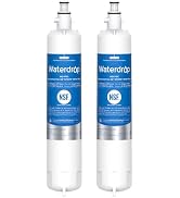Waterdrop WD-F19C Replacement for GE RPWFE, RPWF (with CHIP) Refrigerator Water Filter, Compati...