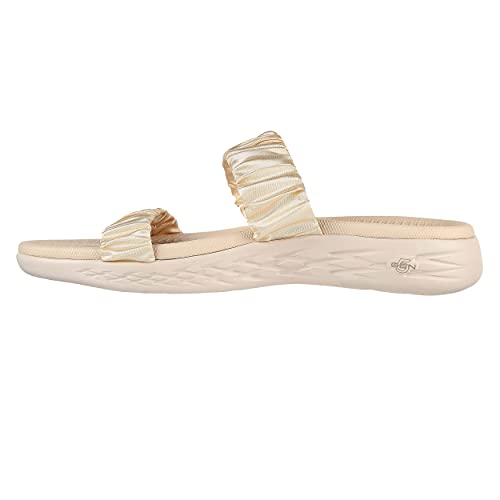 Skechers Womens ON The GO 600 Enchant Champagne Size 10