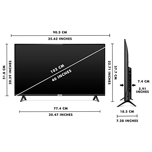 Image of TCL 100 cm (40 inches) Full HD Certified Android Smart LED TV 40S6505 (Black)