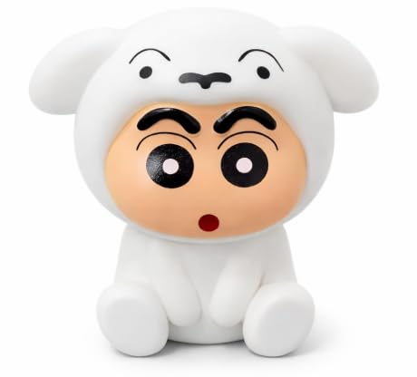 Image of Shin-chan Night Light for Kids, Cartoon LED Night Lamp, Baby Night Light Soft White Glow, Bedside Lamp for Children Bedroom, Cute Anime Lamp Home Decor Light with Switch (Material: Plastic)