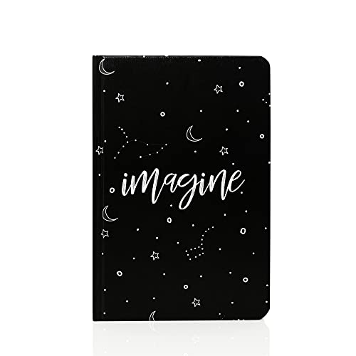 Image of FACTOR NOTES Hardbound Notebook: 100 GSM|A5|3 Bookmarks|200 Pages|Inner Pocket|Ruled (Imagine)