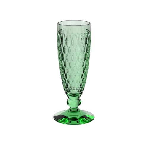 Villeroy & Boch Boston Coloured Copa de Cava, 150 mililitros Cristal, Verde