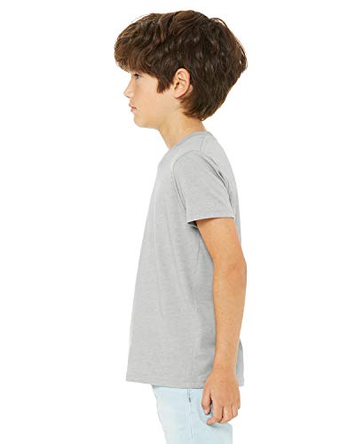 Bella + Canvas Youth Jersey Short-Sleeve T-Shirt XL HEATHER STONE3