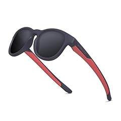 Matte Black/Red Frame - Black Lens